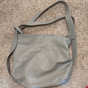 Elegant Gray Women's Shoulder Bag